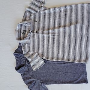 2 boys golf polos